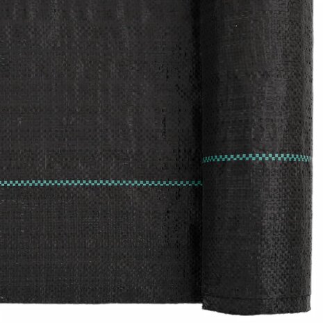 Worteldoek 2x25 m polypropeen zwart 6