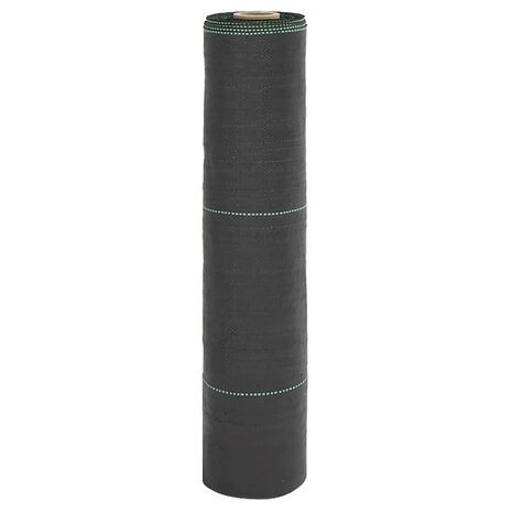 Worteldoek 0,5x100 m PP zwart 1