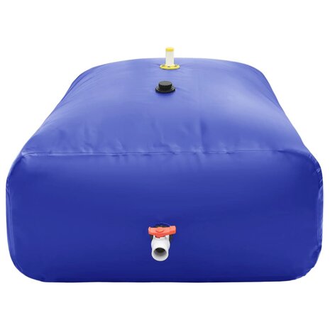 Watertank met kraan opvouwbaar 3000 L PVC 3