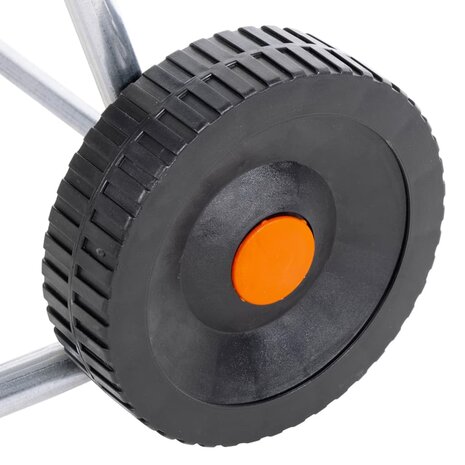 Tuinslangkar voor 60 m 1/2" slang staal 9