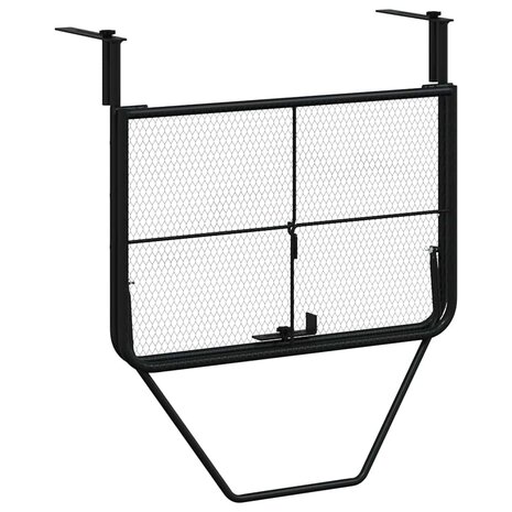 Balkontafel 60x40 cm staal zwart 5