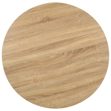 Bistrotafel 80 cm MDF lichtbruin 2