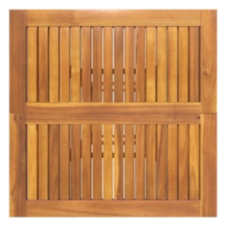 Bistrotafel 75x75x110 cm massief acaciahout 5