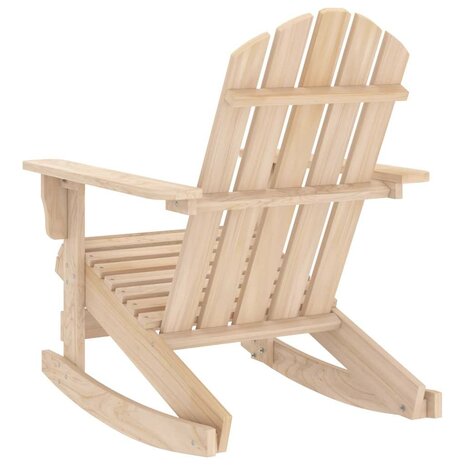 Schommelstoel Adirondack massief vurenhout 4