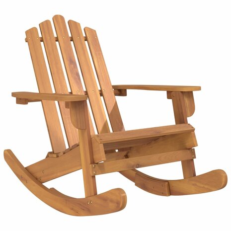 Schommelstoel Adirondack massief acaciahout 2