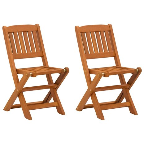 3-delige Bistroset voor kinderen massief eucalyptushout 2
