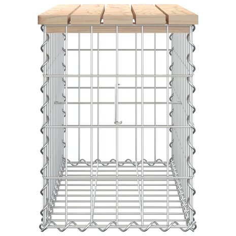 Tuinbank schanskorfontwerp 63x31,5x42 cm massief grenenhout 4