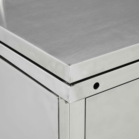 Containerberging dubbel 240 L roestvrij staal 5
