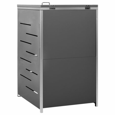 Containerberging enkel 69x77,5x115 cm roestvrij staal 7