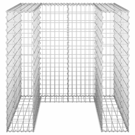 Schanskorf voor container 110x100x110 cm gegalvaniseerd staal 3