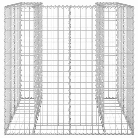 Schanskorf voor container 110x100x110 cm gegalvaniseerd staal 6