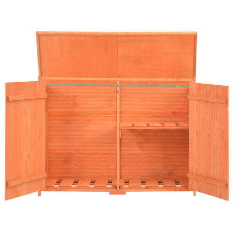 Tuinberging 128x42x91 cm hout 2