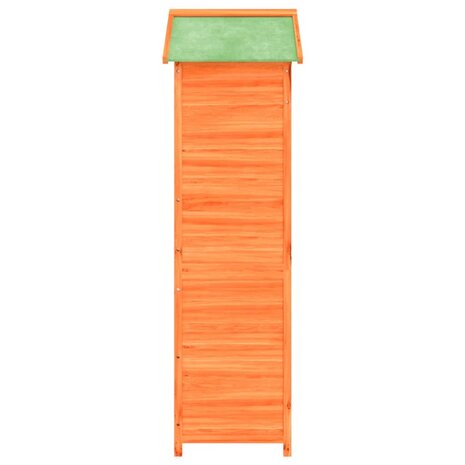 Tuinschuur 120x53,5x170 cm massief grenenhout bruin 6