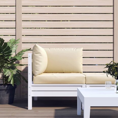 Palletkussens 3 st oxford stof beige 1