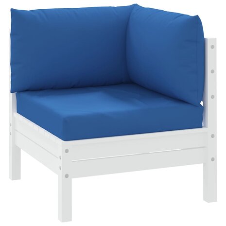 Palletkussens 3 st oxford stof blauw 3