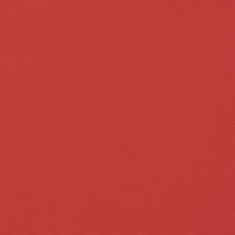Palletkussen 58x58x10 cm stof rood 9