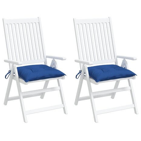 Palletkussens 2 st 50x50x7 cm oxford stof blauw 4