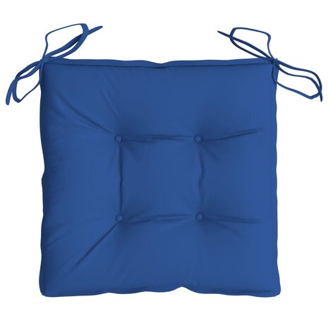 Palletkussens 2 st 50x50x7 cm oxford stof blauw 6