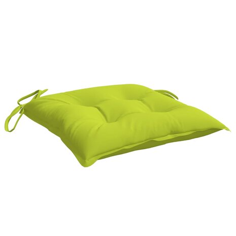 Palletkussens 2 st 50x50x7 cm oxford stof felgroen 5