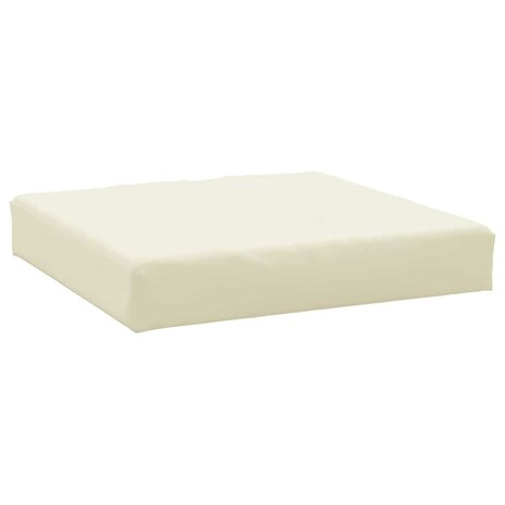 Palletkussen 60x60x9,5 cm oxford stof cr&egrave;mekleurig 2