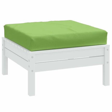 Palletkussen 60x60x9,5 cm stof gem&ecirc;leerd groen 1