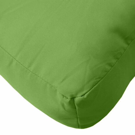 Palletkussen 60x60x9,5 cm stof gem&ecirc;leerd groen 5