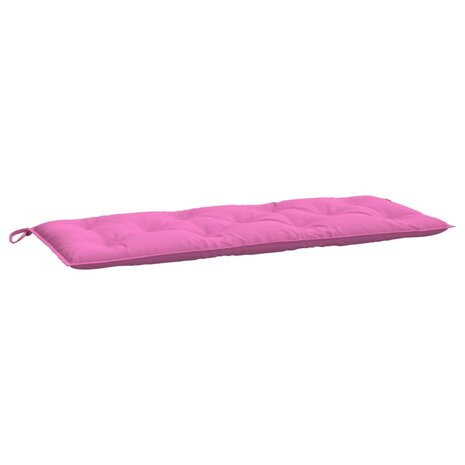 Tuinbankkussen 120x50x7 cm stof roze 2