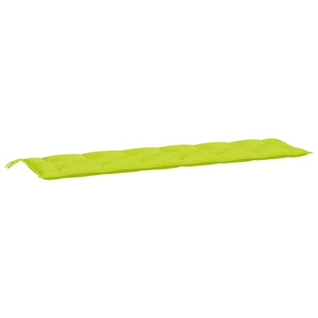 Tuinbankkussen 200x50x7 cm oxford stof heldergroen 2
