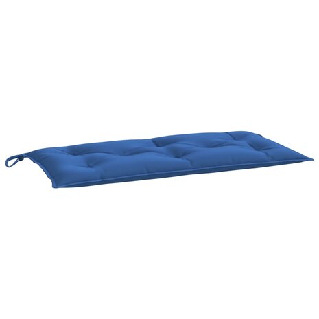 Tuinbankkussen 110x50x7 cm stof blauw 2