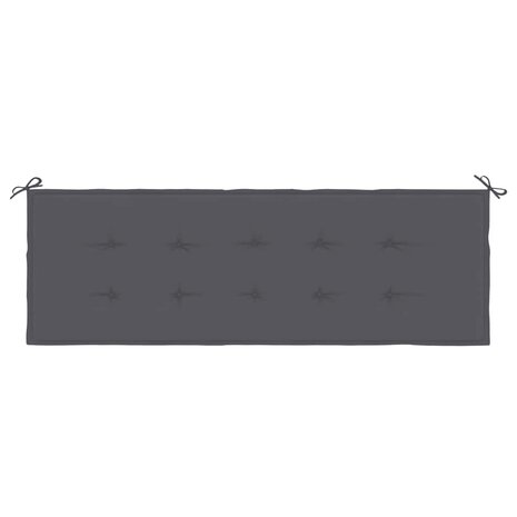 Tuinbankkussen 150x50x3 cm oxford stof antracietkleurig 4