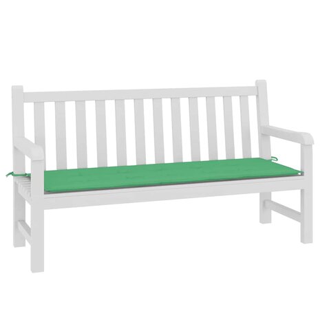 Tuinbankkussen 150x50x3 cm oxford stof groen 3