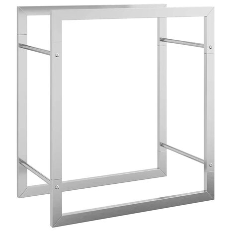 Haardhoutrek 50x28x56 cm roestvrij staal 7