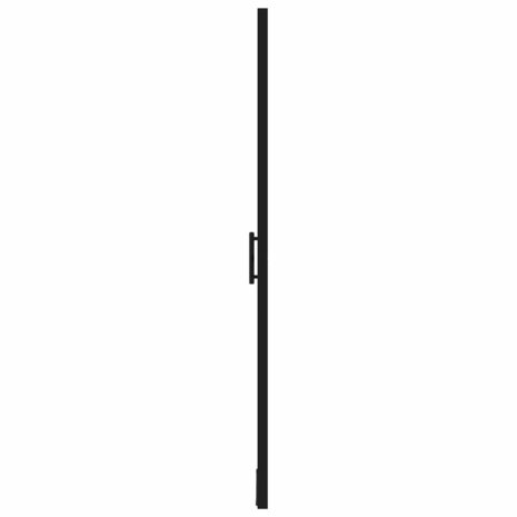 Douchedeur 91x195 cm gehard glas zwart 4