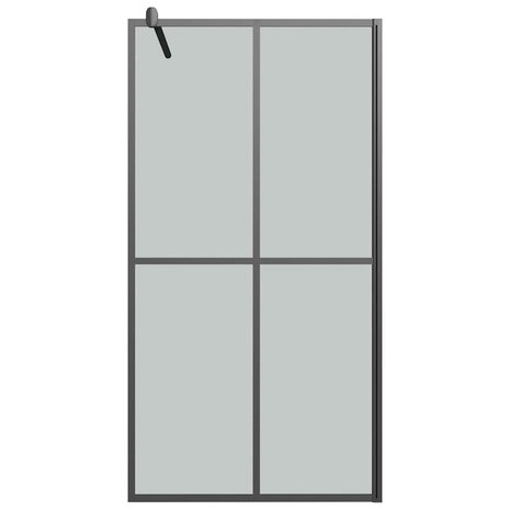 Inloopdouchescherm 100x195 cm donker gehard glas 3
