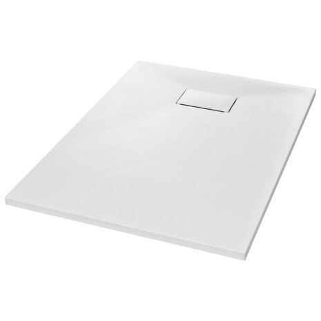 Douchebak 100x70 cm SMC wit 2