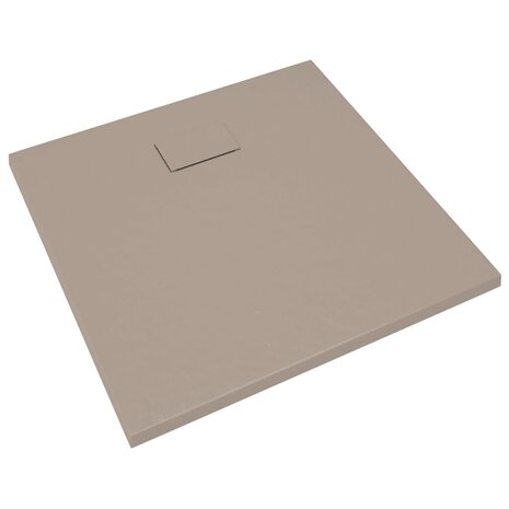 Douchebak 90x80 cm SMC bruin 3