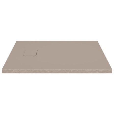 Douchebak 90x80 cm SMC bruin 5