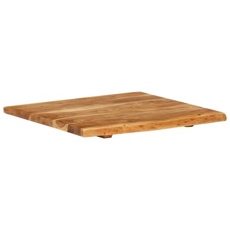 Wastafelblad 58x52x2,5 cm massief acaciahout 8