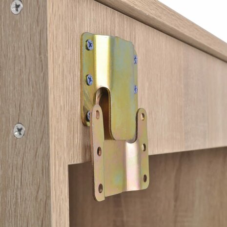3-delige Badkamermeubelset met wastafel beige 5