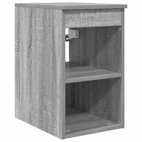 Badkamerkast Tussenin Grijs Sonoma 30 x 35 x 50 cm Bewerkt hout 2