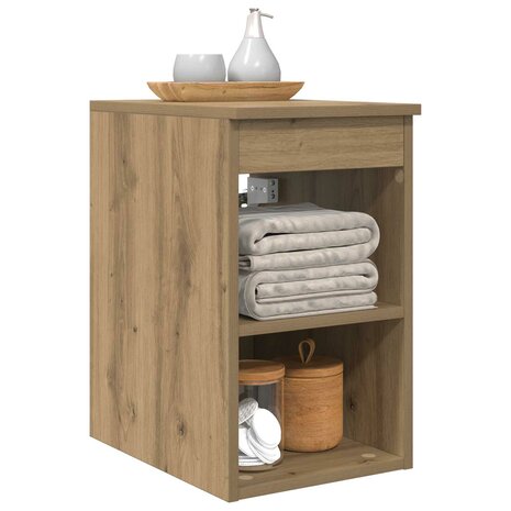 Badkamerkast Tussenin Artisanaal eiken 30 x 35 x 50 cm 3
