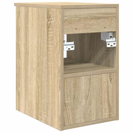 Badkamerkast Tussenin Sonoma Eiken 30 x 41 x 50 cm Bewerkt hout 6