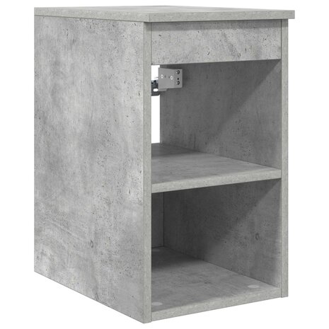 Badkamerkast Tussenin Betongrijs 30 x 41 x 50 cm Bewerkt hout 2