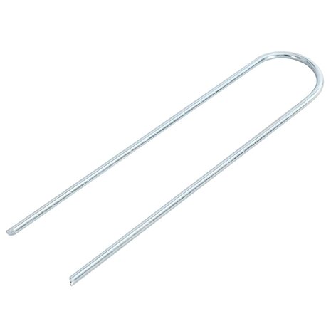 Grondharingen 25 st U-vormig 20x3,5 cm gegalvaniseerd staal 3