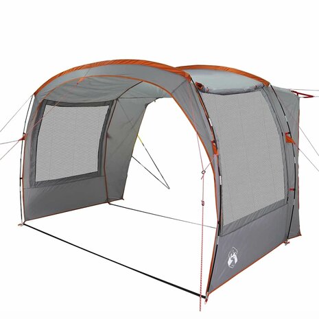 Autotent waterdicht grijs en oranje 4