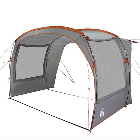 Autotent waterdicht grijs en oranje 8