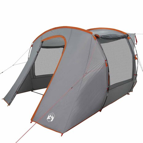 Autotent waterdicht grijs en oranje 4