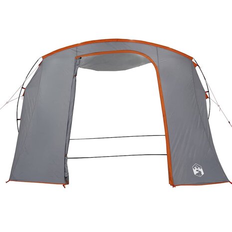 Autotent waterdicht grijs en oranje 5