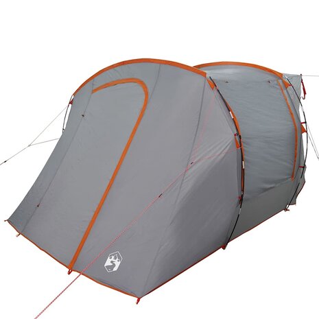 Autotent waterdicht grijs en oranje 9