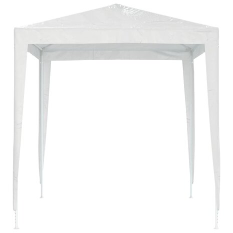 Partytent 2x2 m wit 4